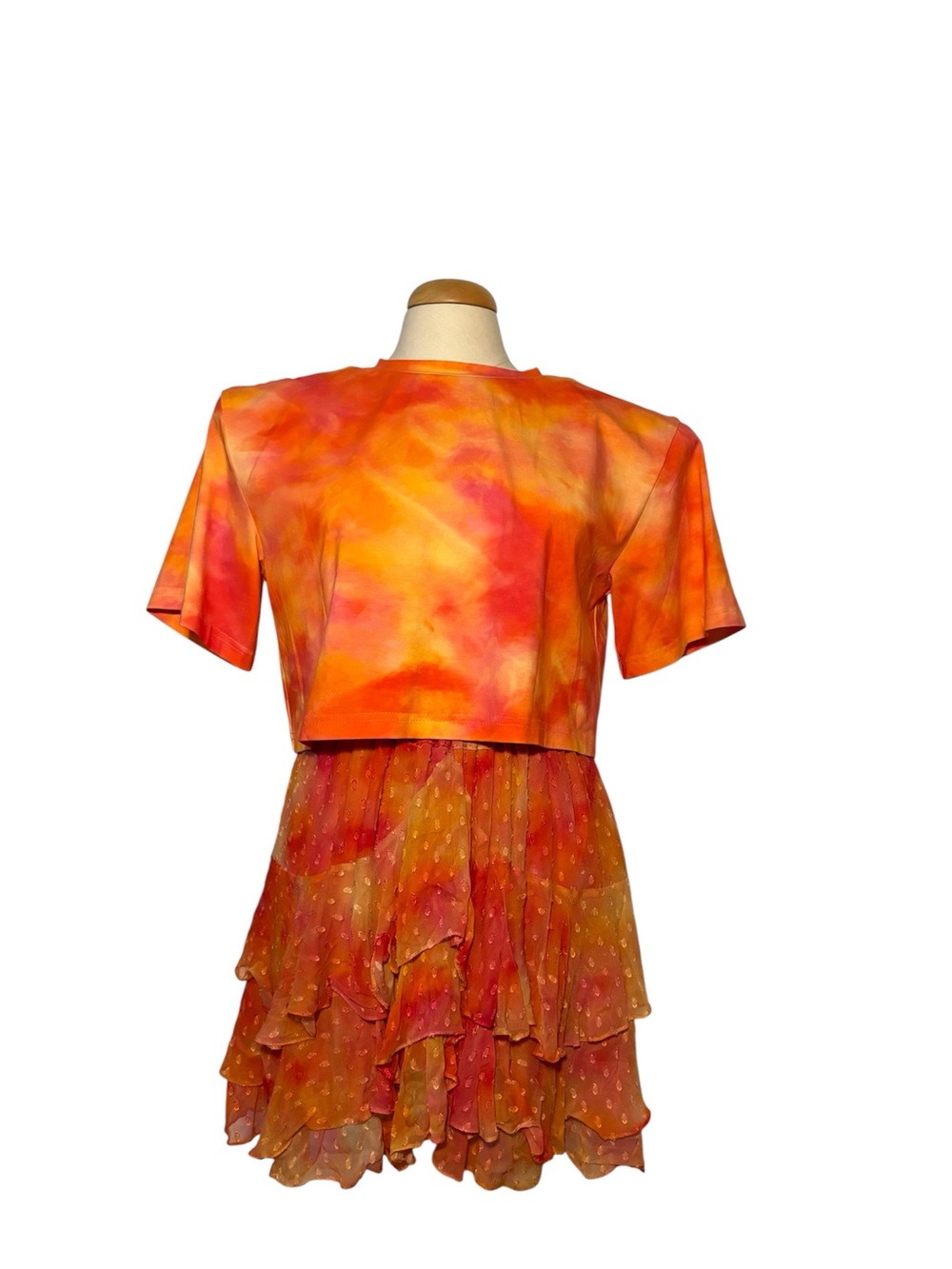Isabel Marant Style Ruffled Skirt